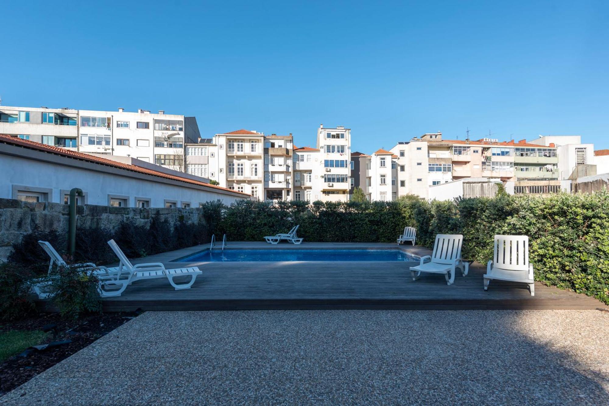 Exotic Flat With Shared Pool & Garden Apartment Porto Exterior photo