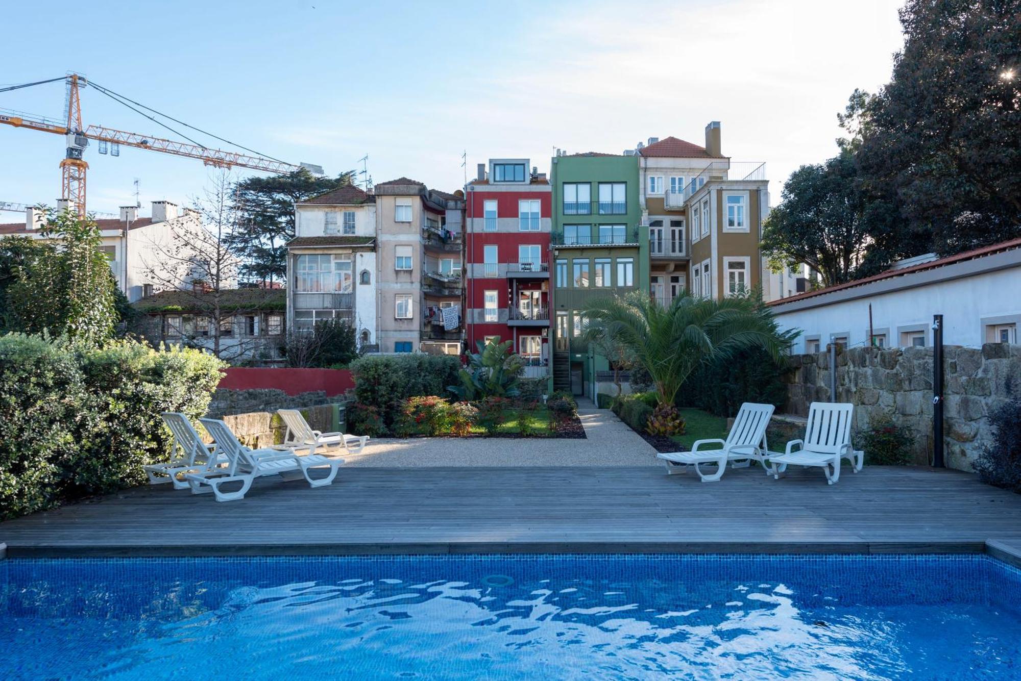 Exotic Flat With Shared Pool & Garden Apartment Porto Exterior photo